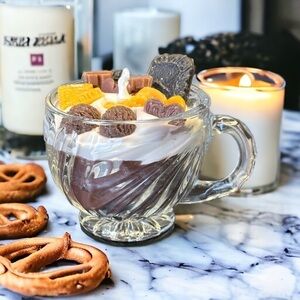 ⚠️SALE Candle // Hot Chocolate / Coffee Soy Wax Decorative Candle SEND OFFERS🥳